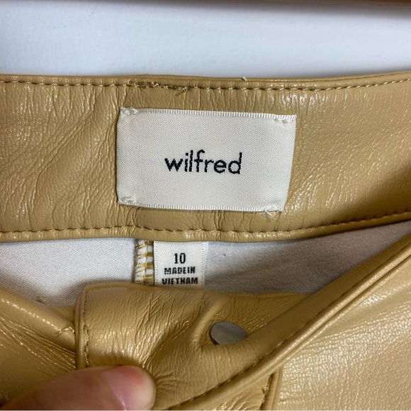 ⚪️ Wilfred Melina pants vegan leather 10 cropped - Picture 5 of 11